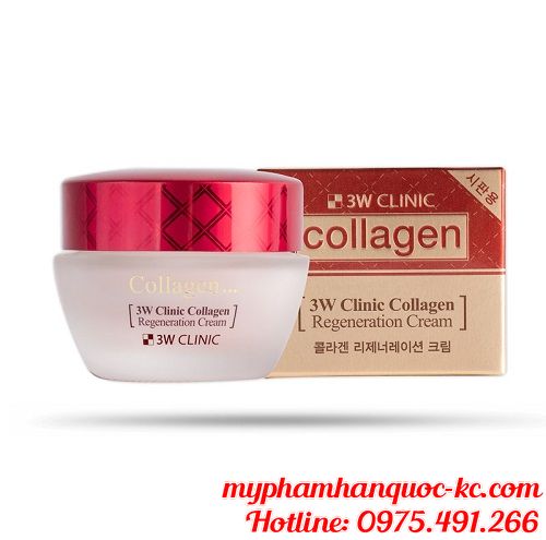 sinai.vn-Kem DÆ°á»¡ng Tráº¯ng SÃ¡ng TÃ¡i Táº¡o Da 3W Clinic (Äá») (60ml)